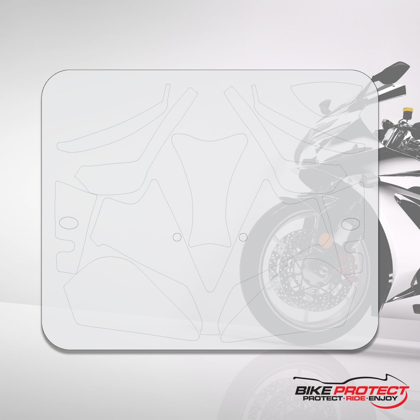 Yamaha YZF-R1 (2002 - 2004) PPF Paint Protection Film Full Kit