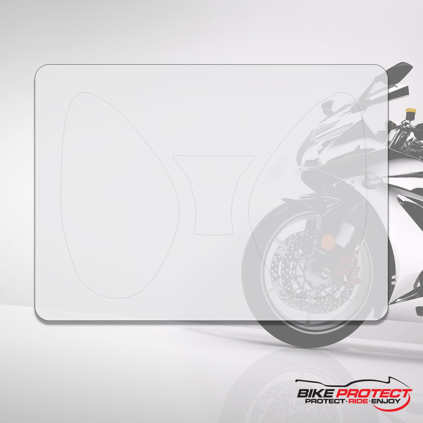 Kawasaki ZX-6R (2004-2005) PPF Paint Protection Film Tank Kit