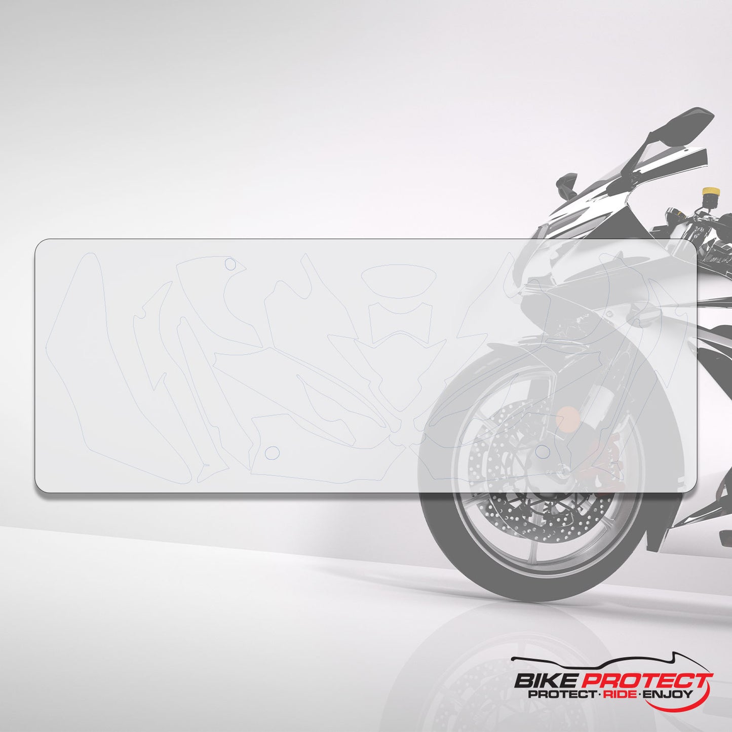 Suzuki GSX1250 (2010 - 2016) PPF Paint Protection Film Full Kit