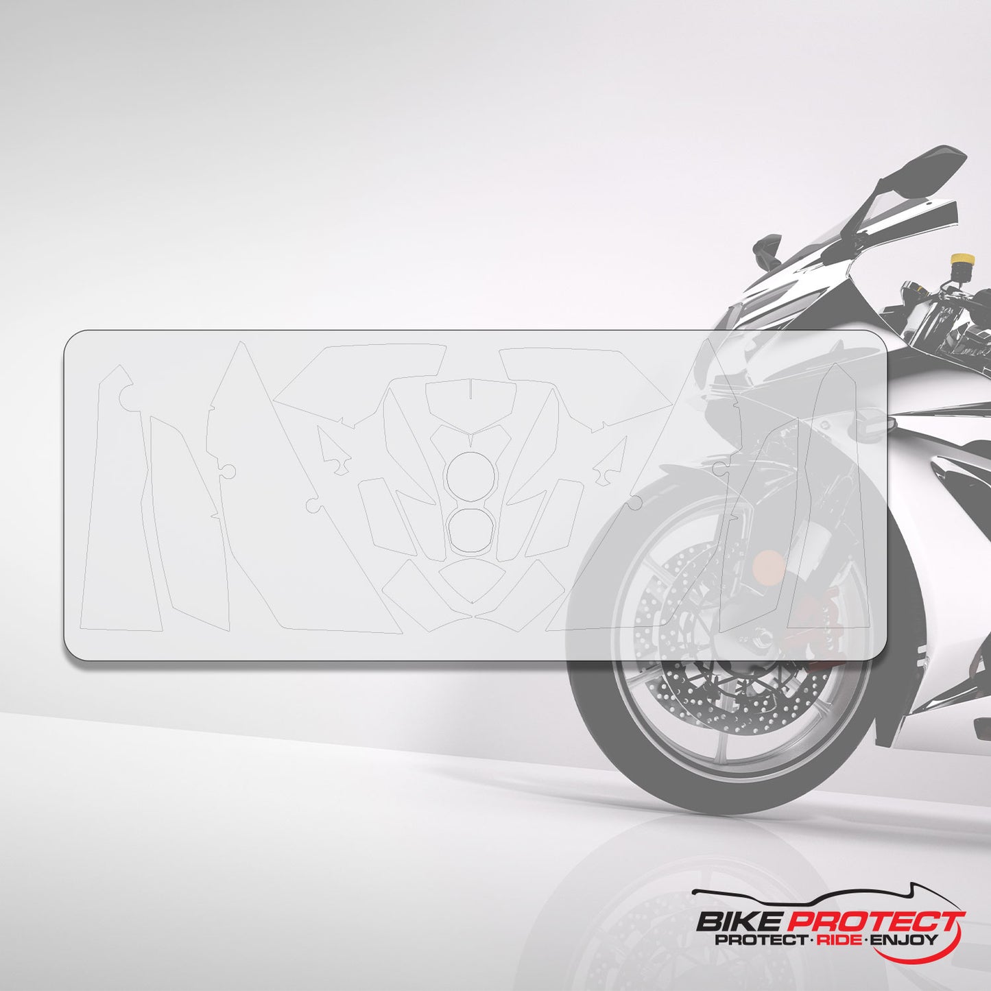 KTM 690 Duke (2007-2011) PPF Paint Protection Film Full Kit