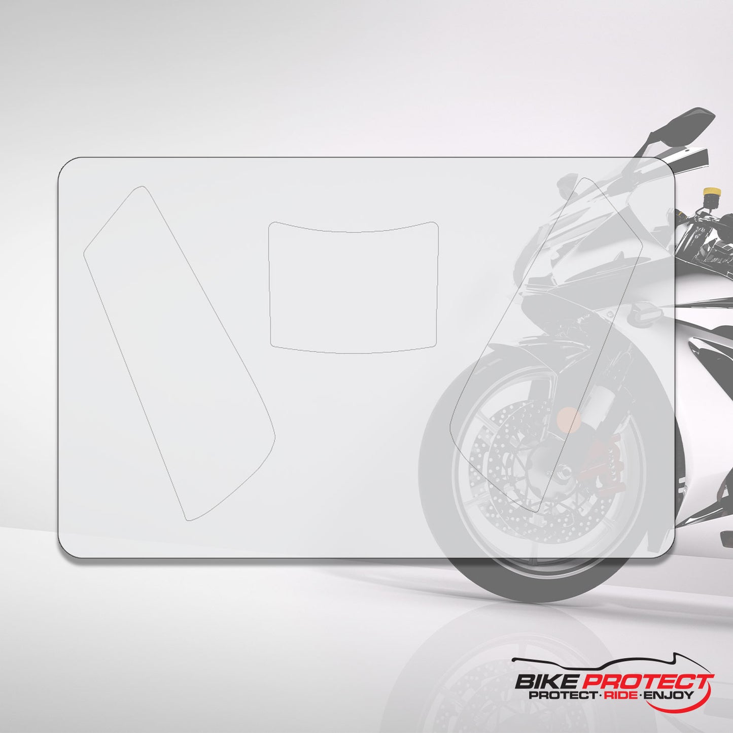 Ducati 1098R (2008 - 2011) PPF Paint Protection Film Tank Kit