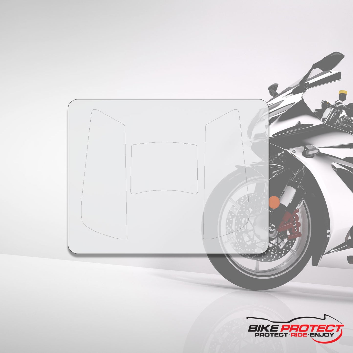 Ducati 1098S (2007 - 2011) PPF Paint Protection Film Tank Kit