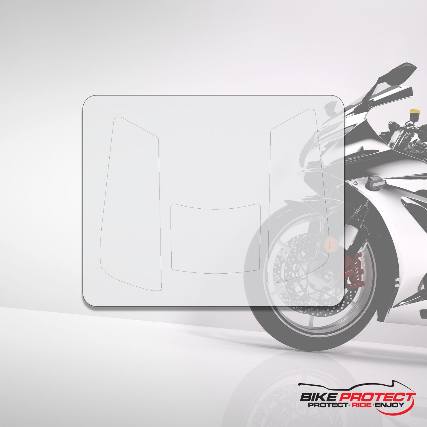 Ducati 848 (2007 - 2013) PPF Paint Protection Film Tank Kit