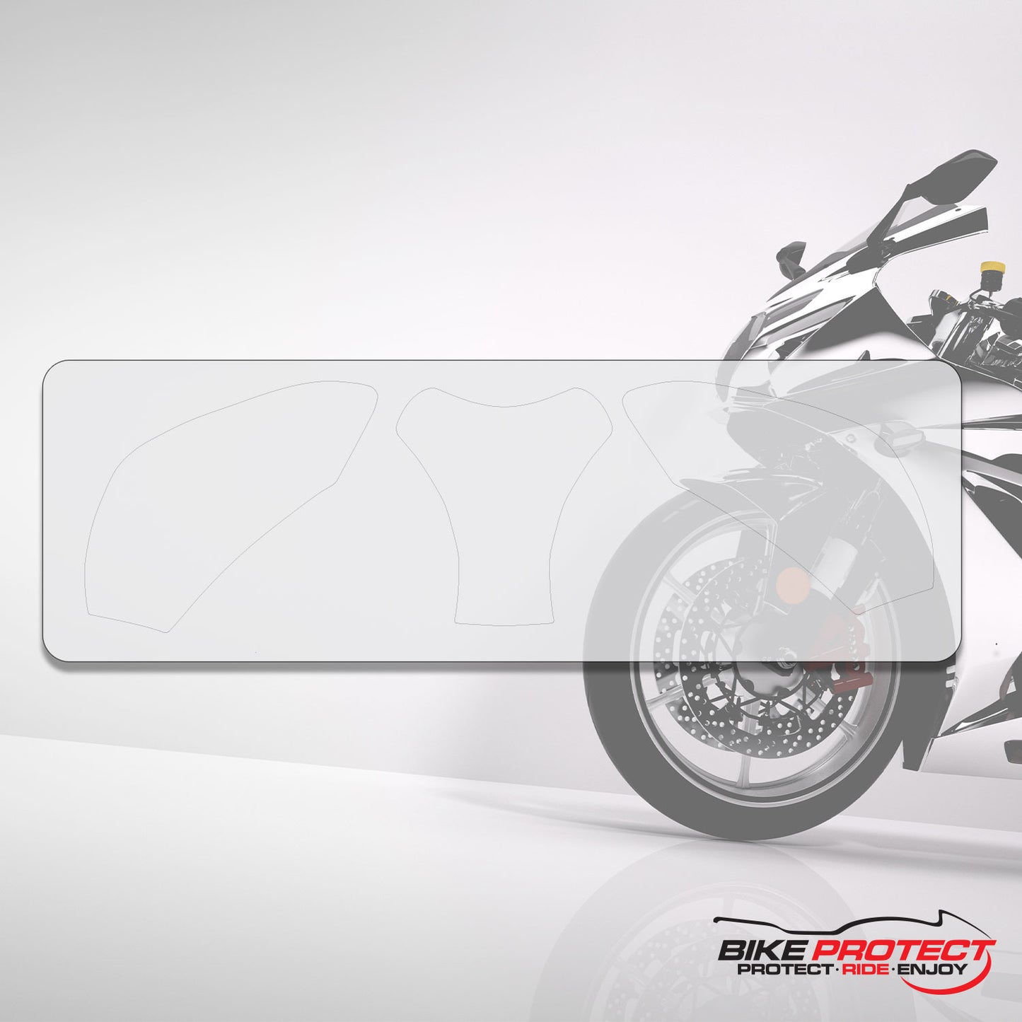 Kawasaki ZX-6R (2014-2018) PPF Paint Protection Film Tank Kit