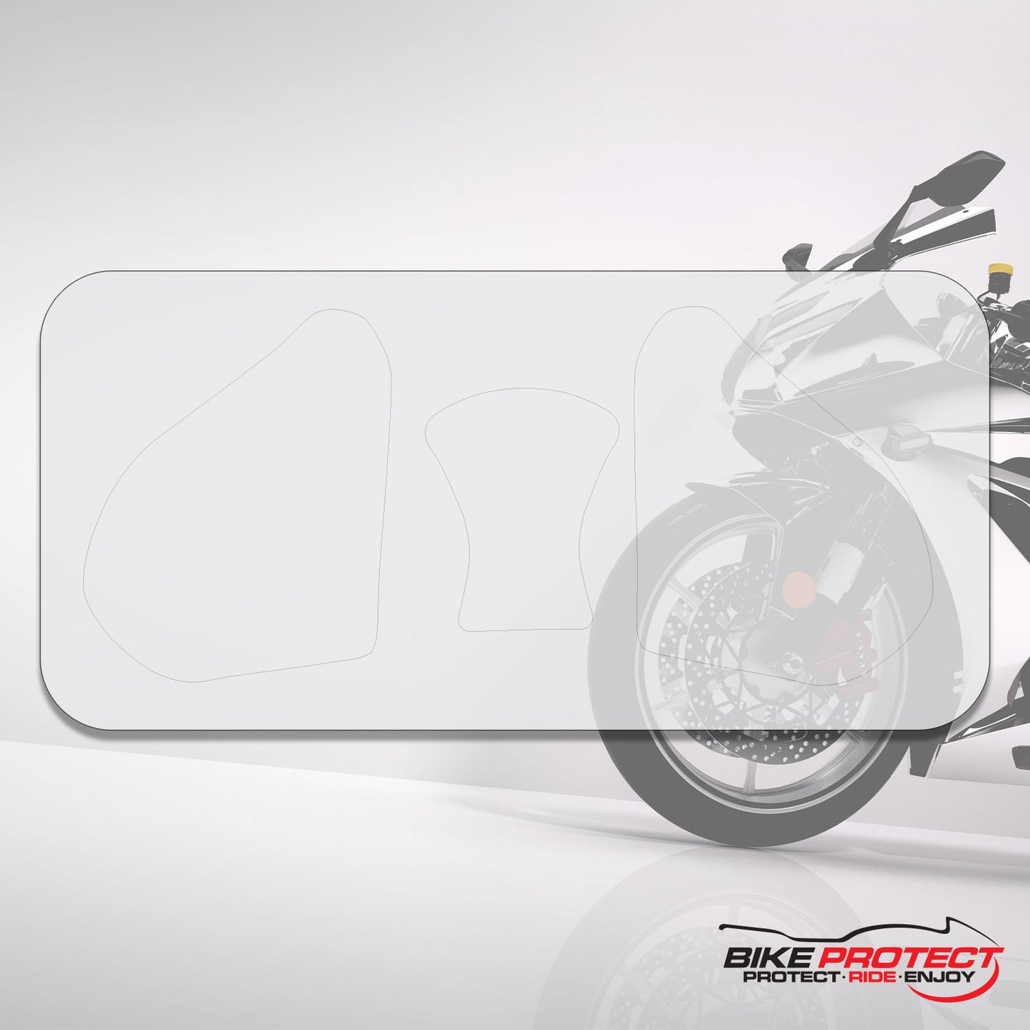 Honda VTR1000 SP-2 (2002-2006) PPF Paint Protection Film Tank Kit