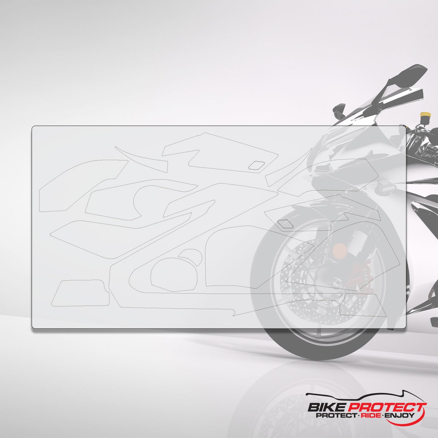 BMW G650X Moto (2007 - 2010) PPF Paint Protection Film Full Kit