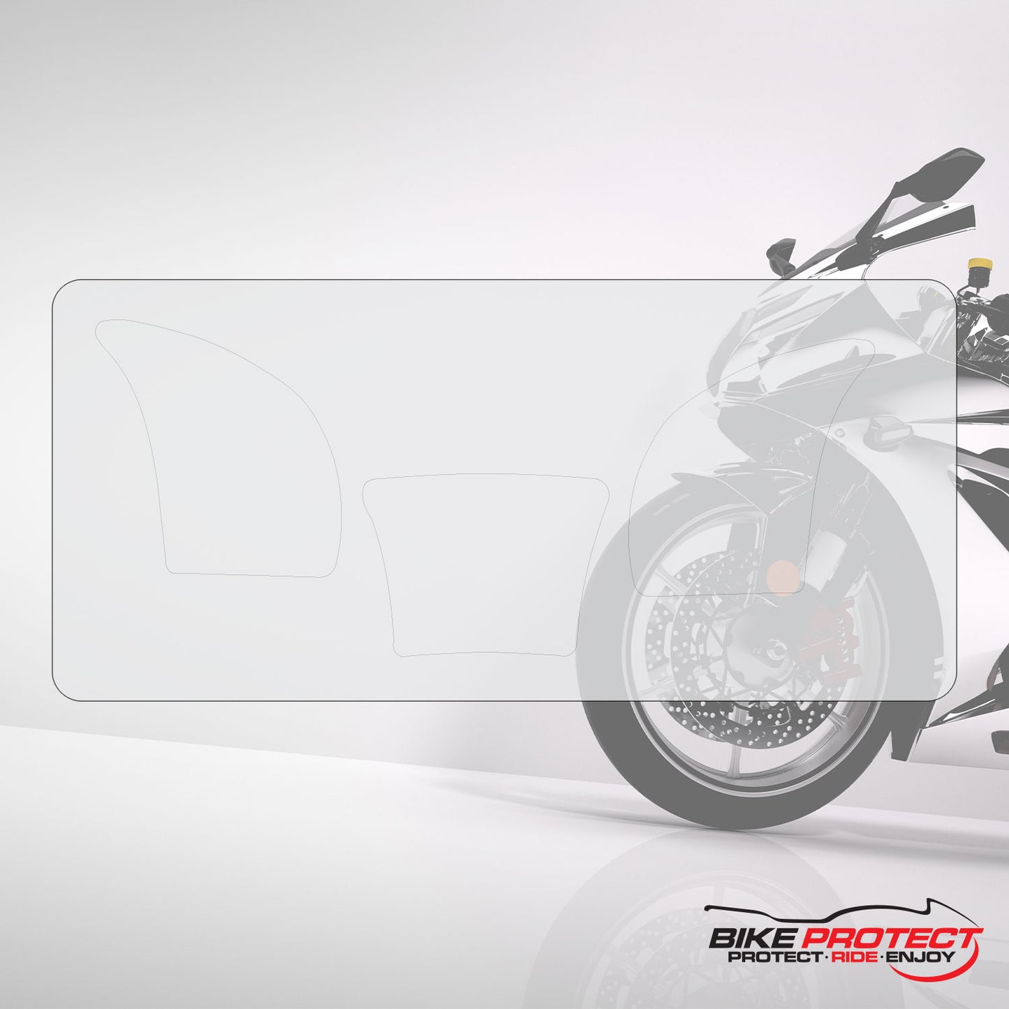 Buell XB9R Firebolt (2003 - 2007) PPF Paint Protection Film Tank Kit