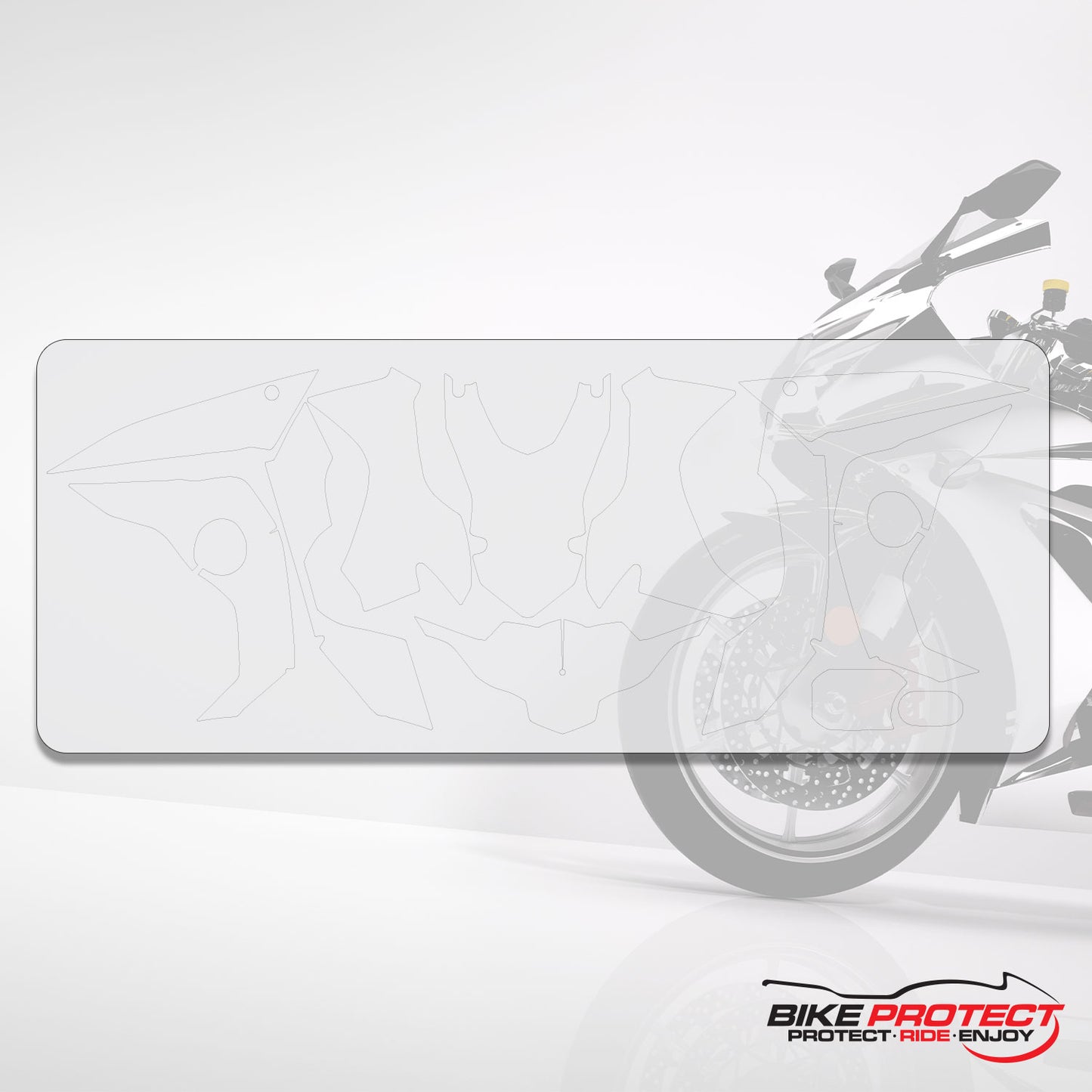 BMW F800 GS (2008 - 2012) PPF Paint Protection Film Full Kit