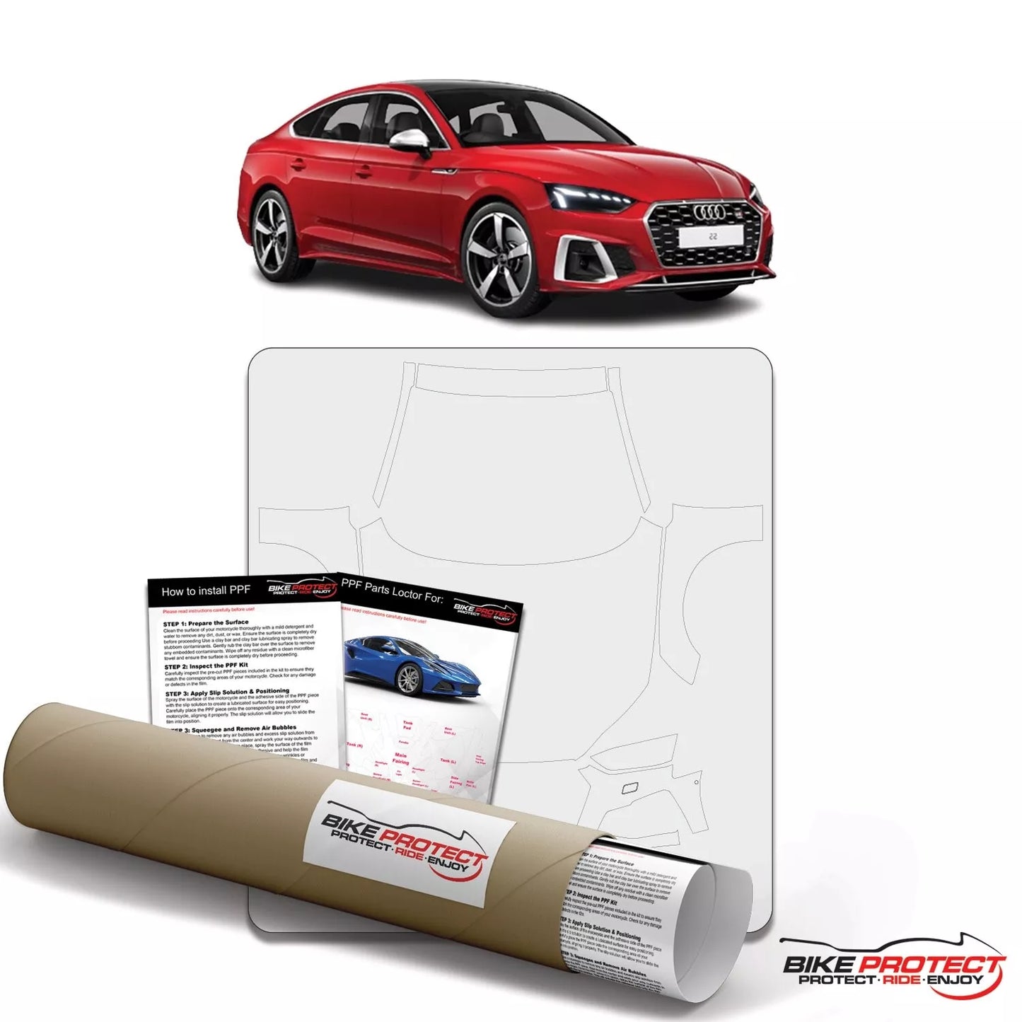 Audi S5 (2020 - 2023) PPF Paint Protection Film Kit