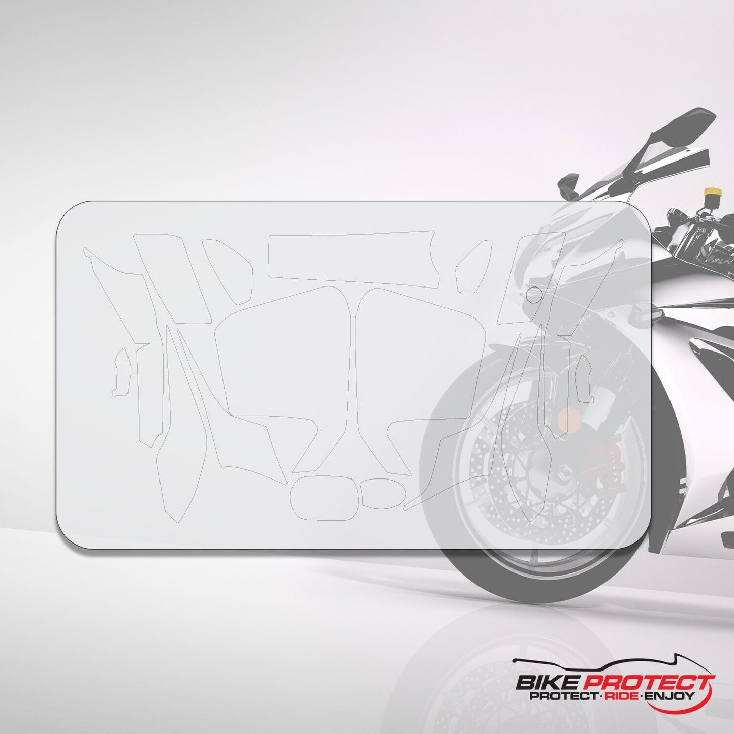 BMW K1300 R (2009 - 2015) PPF Paint Protection Film Full Kit