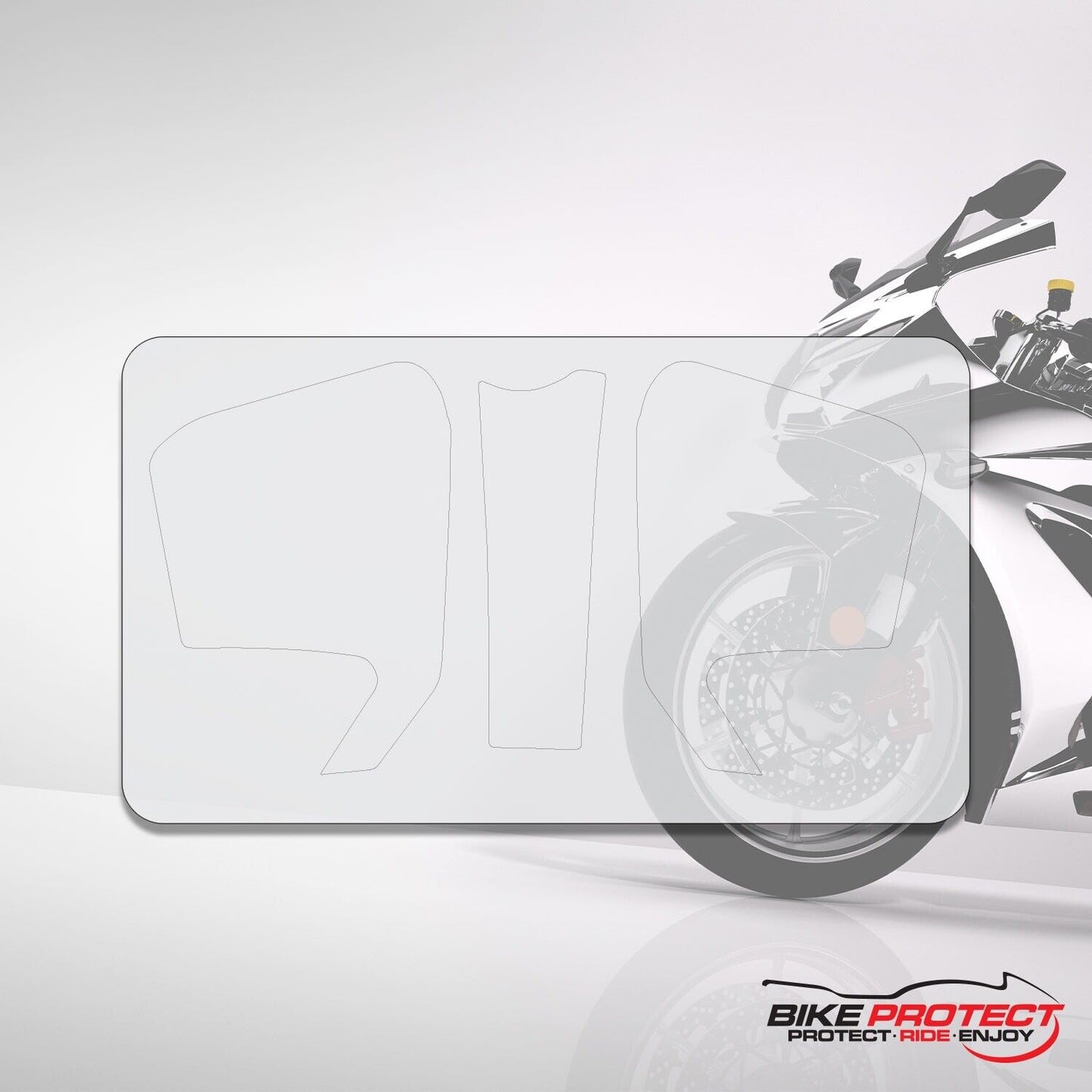 BMW K1300 R (2009 - 2015) PPF Paint Protection Film Tank Kit