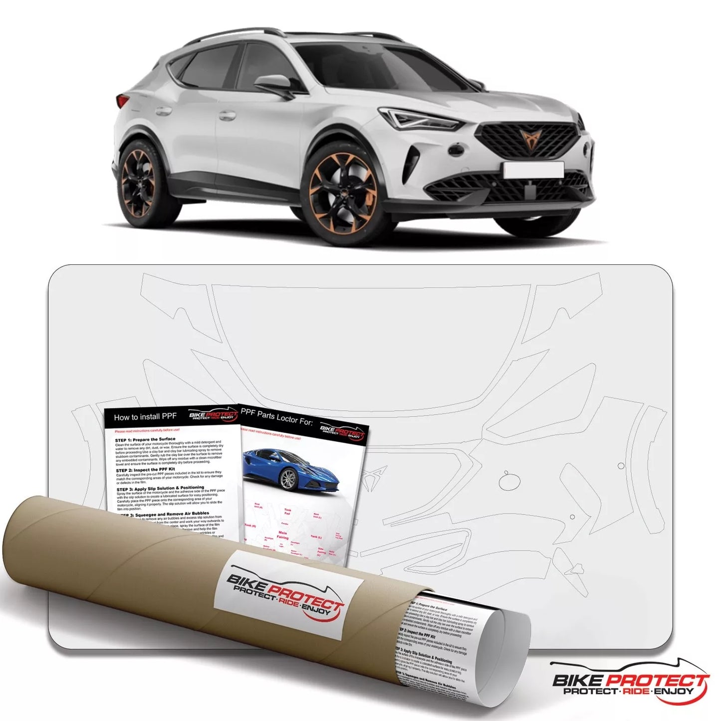 Cupra Formentor (2021 - 2025) PPF Paint Protection Film Kit