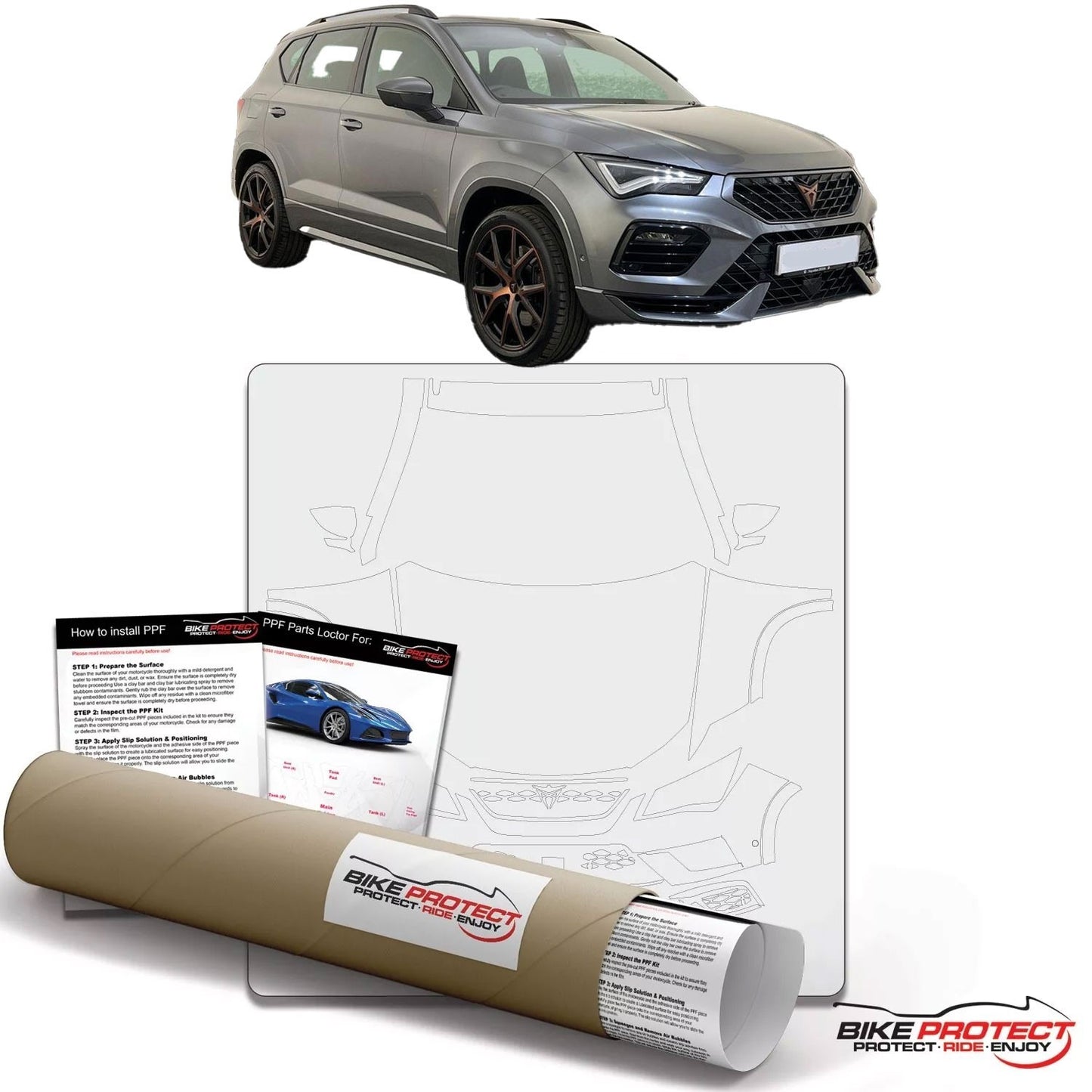 Cupra Alteca (2020 - 2025) PPF Paint Protection Film Kit