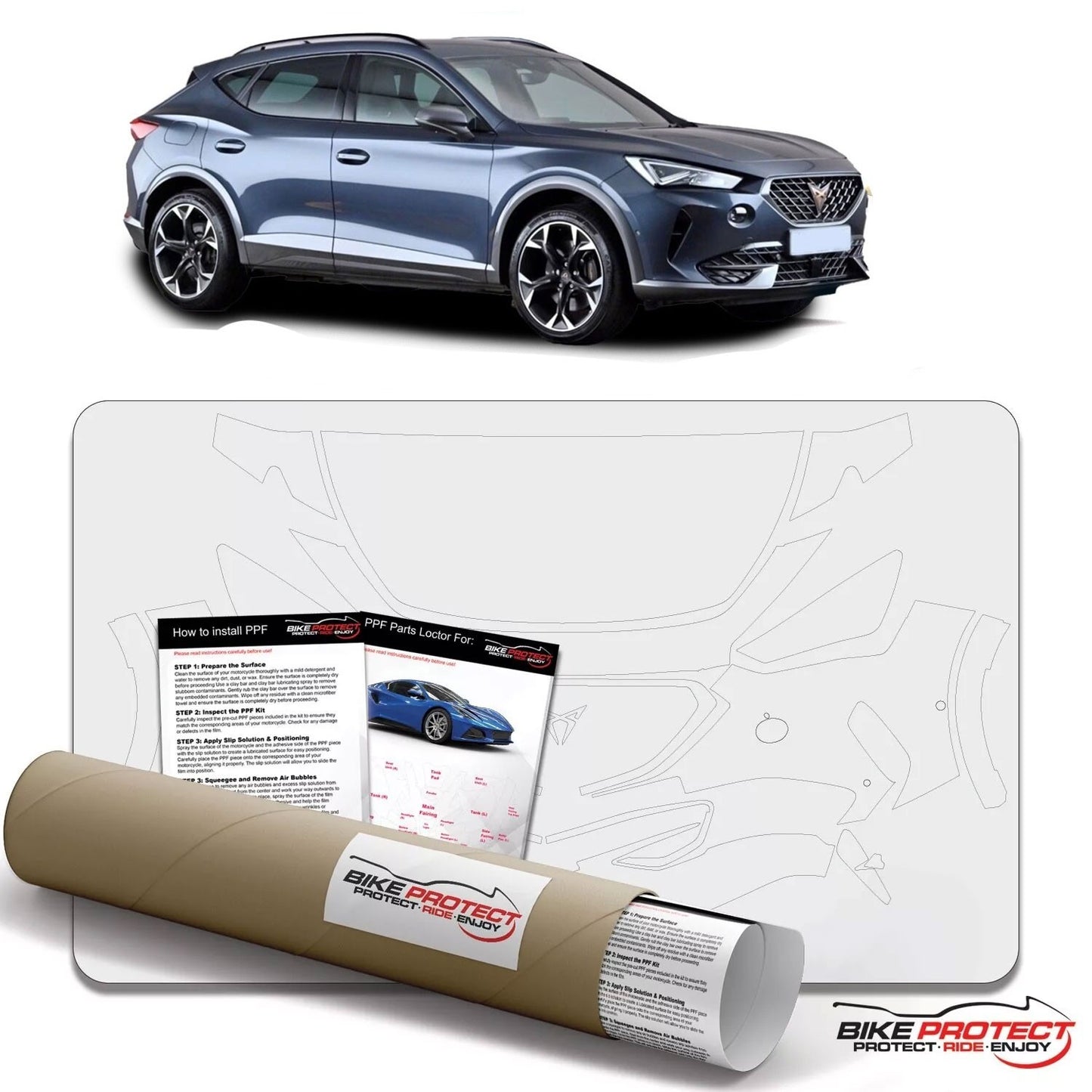 Cupra Formentor (2021 - 2025) PPF Paint Protection Film Kit