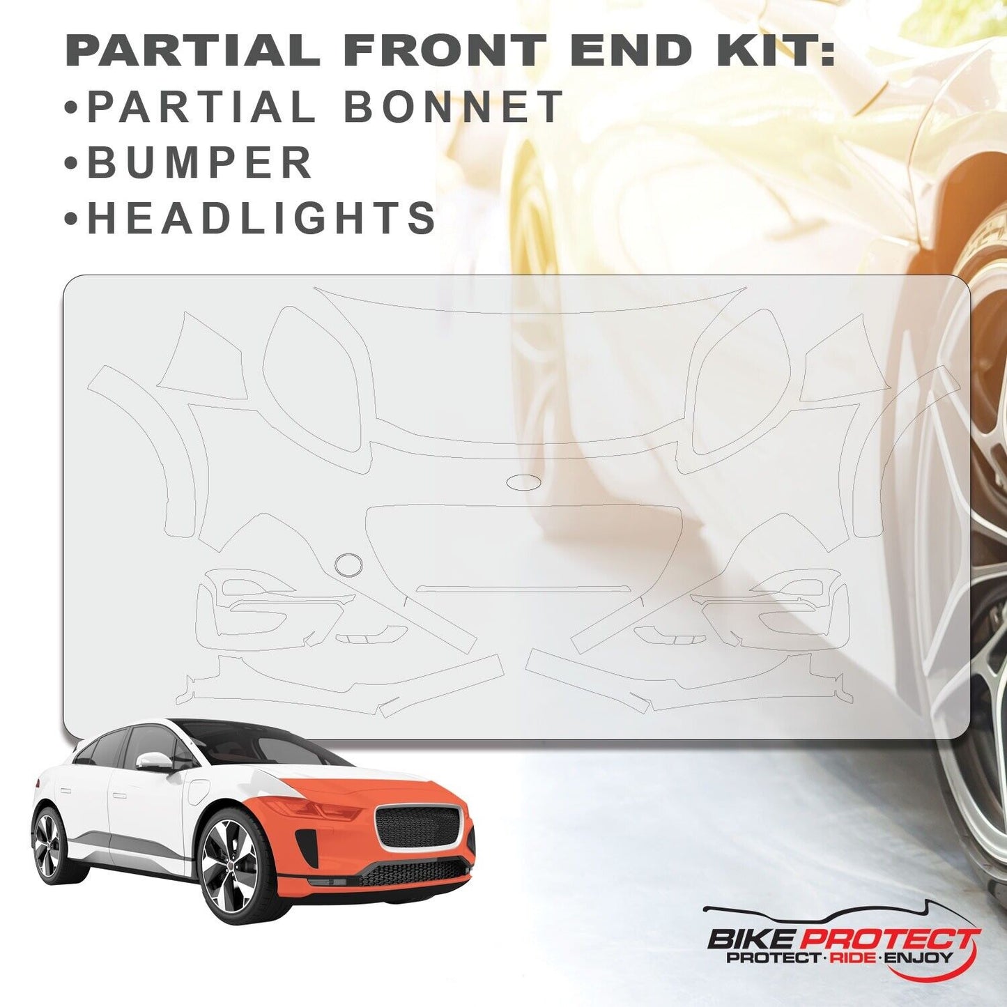 Ford Puma ST (2019 - 2023) PPF Paint Protection Film Partial Front End Kit