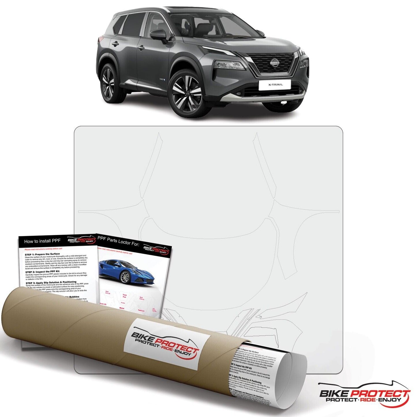Nissan X-Trail (2023 - 2025) PPF Paint Protection Film Kit