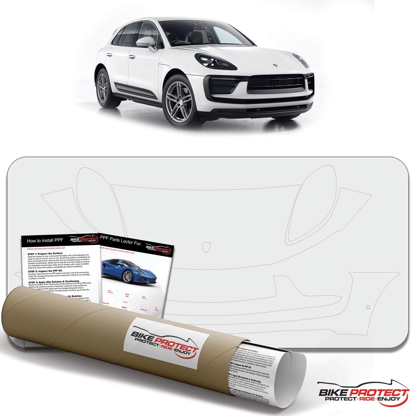 Porsche Macan (2022 - 2025) PPF Paint Protection Film Kit