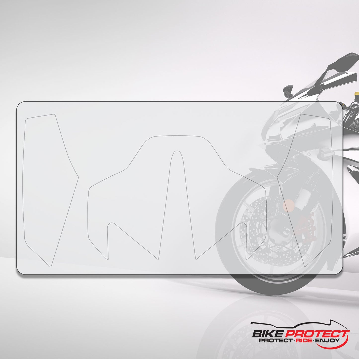 Aprilia Dorsodura 750 (2008 - 2015) PPF Paint Protection Film Tank Kit