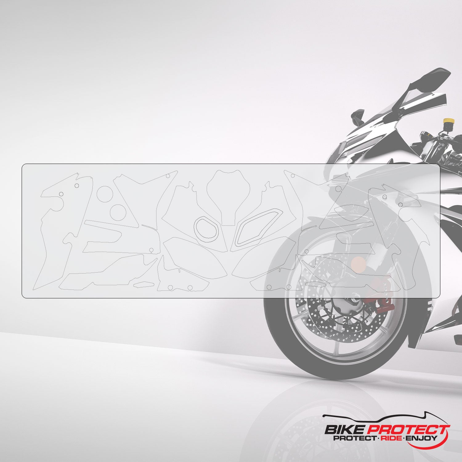 BMW BMW S1000 RR (2009 - 2011) PPF Paint Protection Film Full Kit
