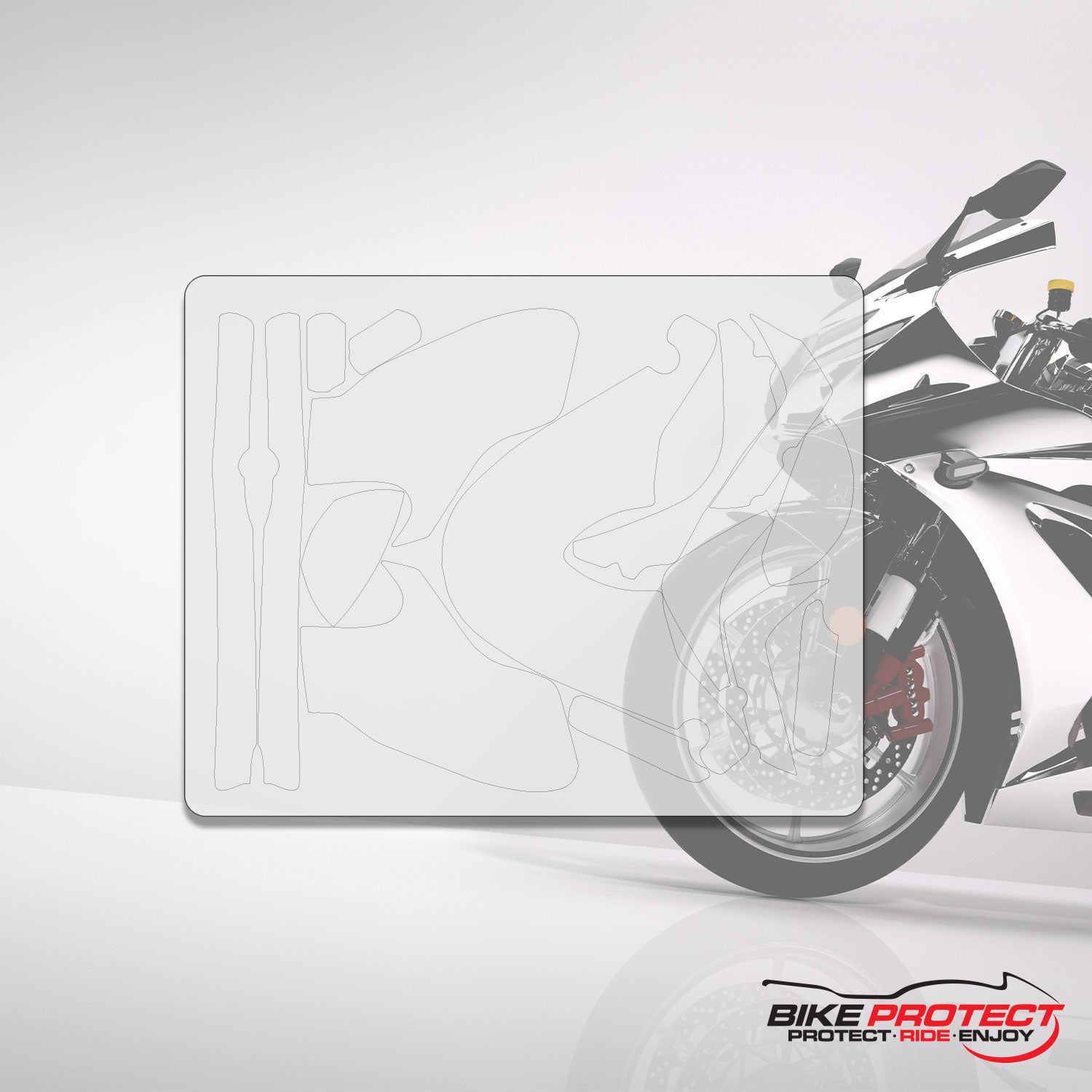 Ducati Monster 696 (2008 - 2012) Bike PPF Paint Protection Film Full Kit