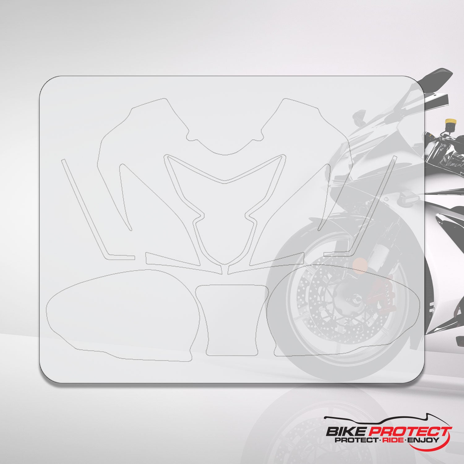 Suzuki GSX-R 600 / 750 (2004 - 2005) PPF Paint Protection Film Full Kit