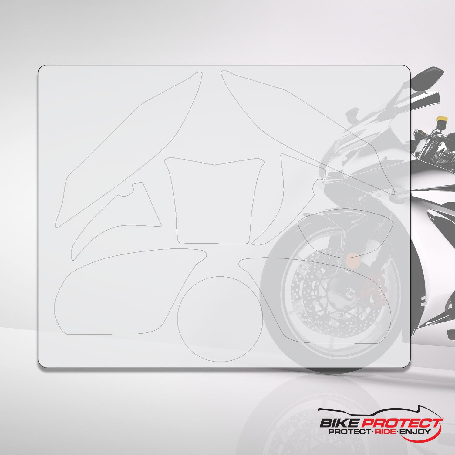 Honda CB900F (2001-2007) PPF Paint Protection Film Full Kit