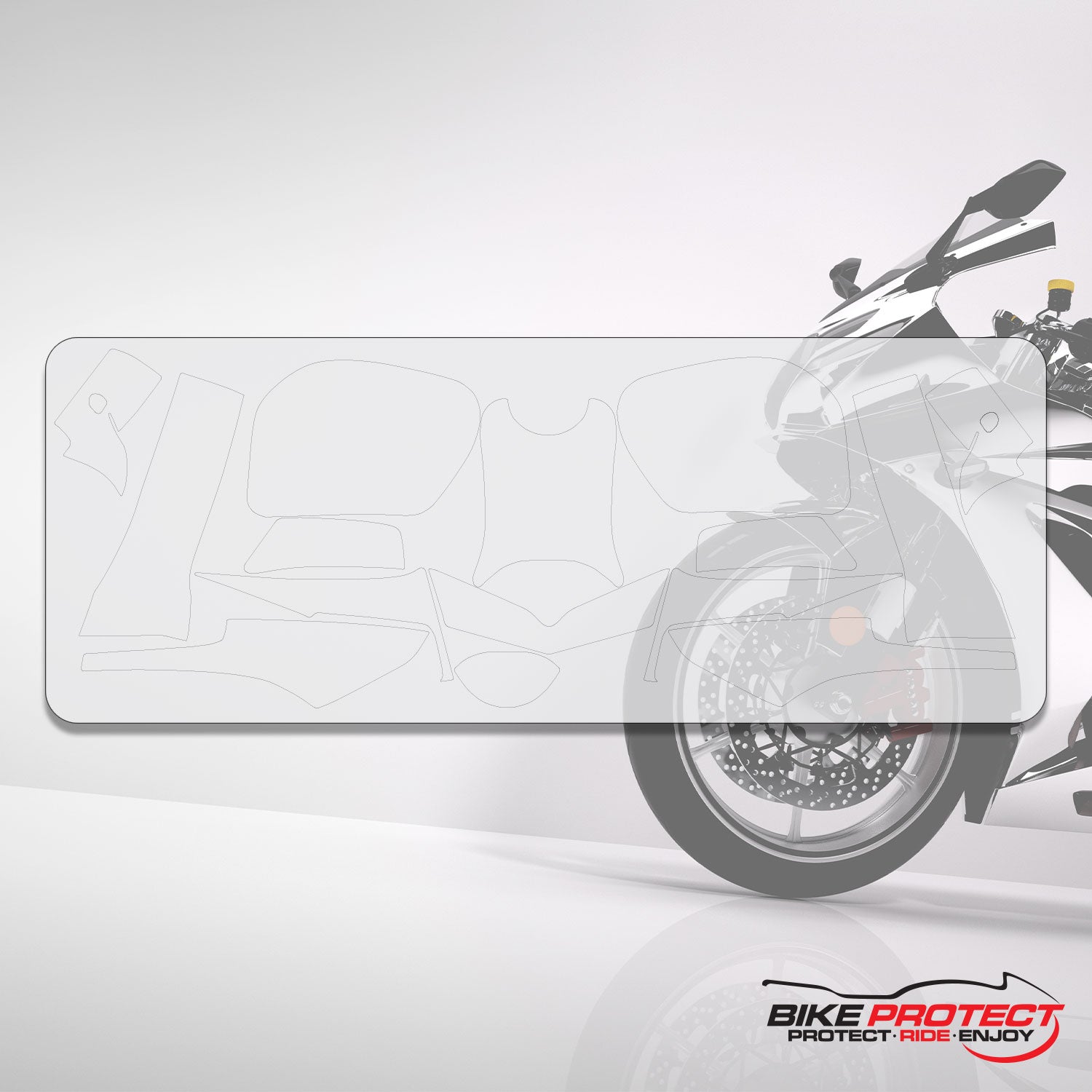 Honda Varadero XL1000 (2007-2012) PPF Paint Protection Film Full Kit