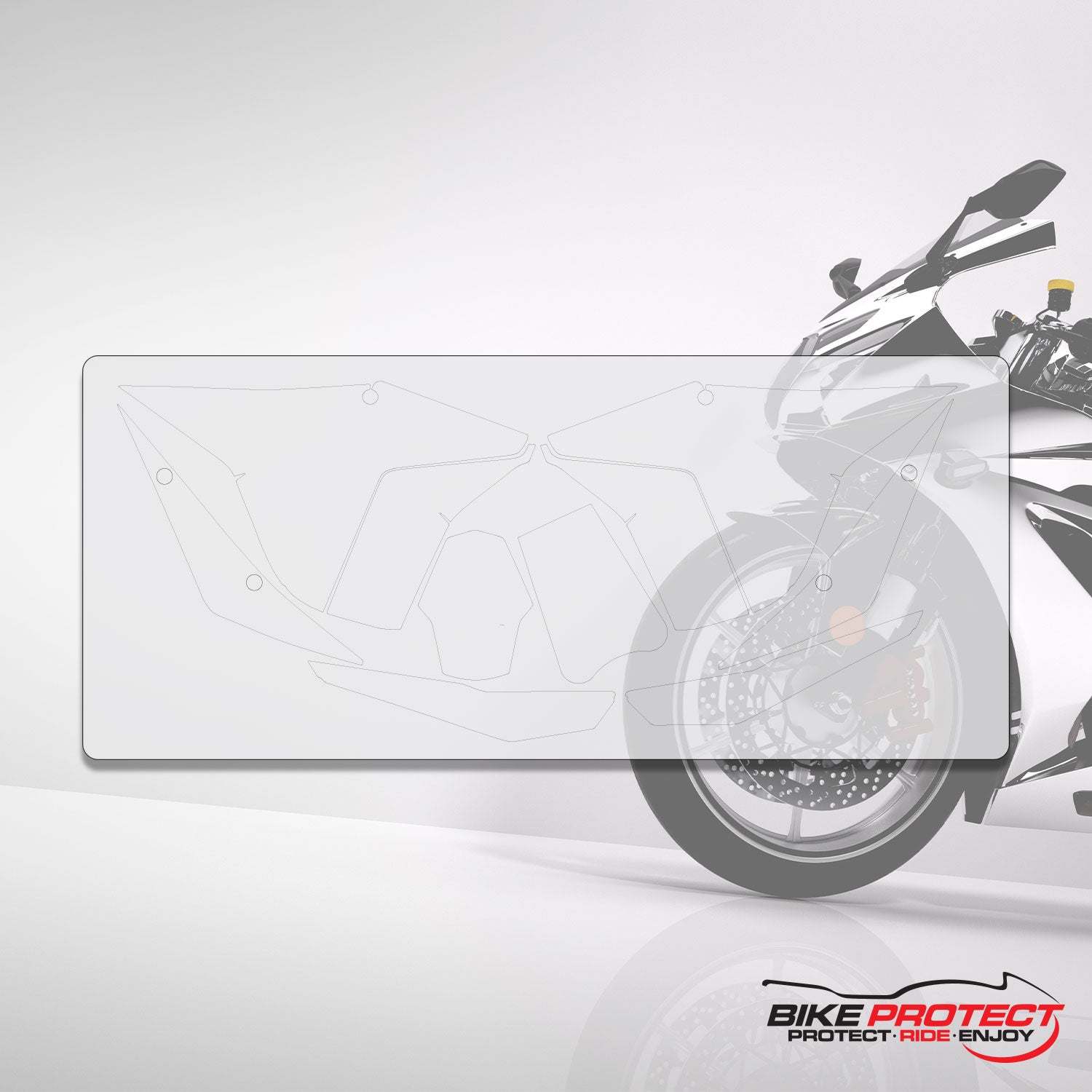 KTM 1190 Adventure (2013-2017) PPF Paint Protection Film Full Kit