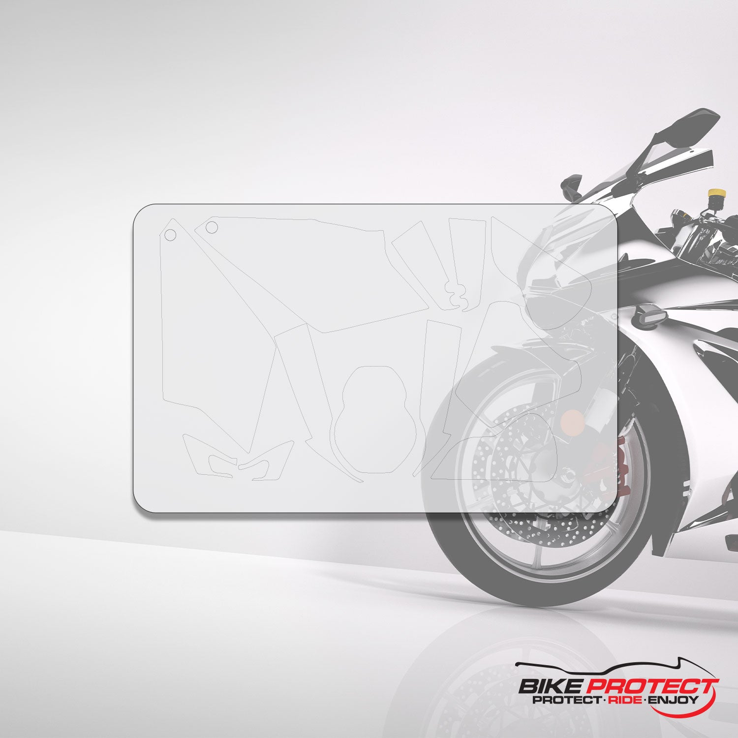 KTM 990 SuperDuke (2005-2006) PPF Paint Protection Film Full Kit