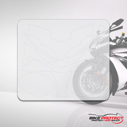 Kawasaki ZZ-R 1200 (2002-2005) PPF Paint Protection Film Full Kit