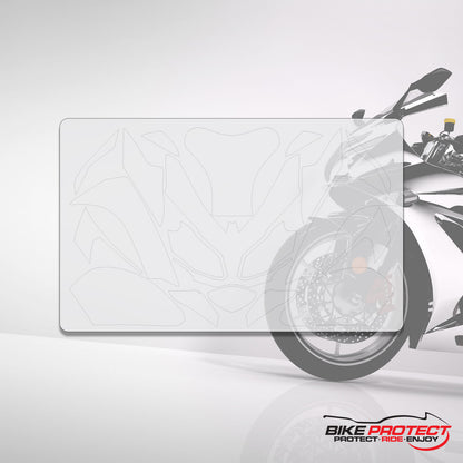 Kawasaki ER-6F (2012-2017) PPF Paint Protection Film Full Kit