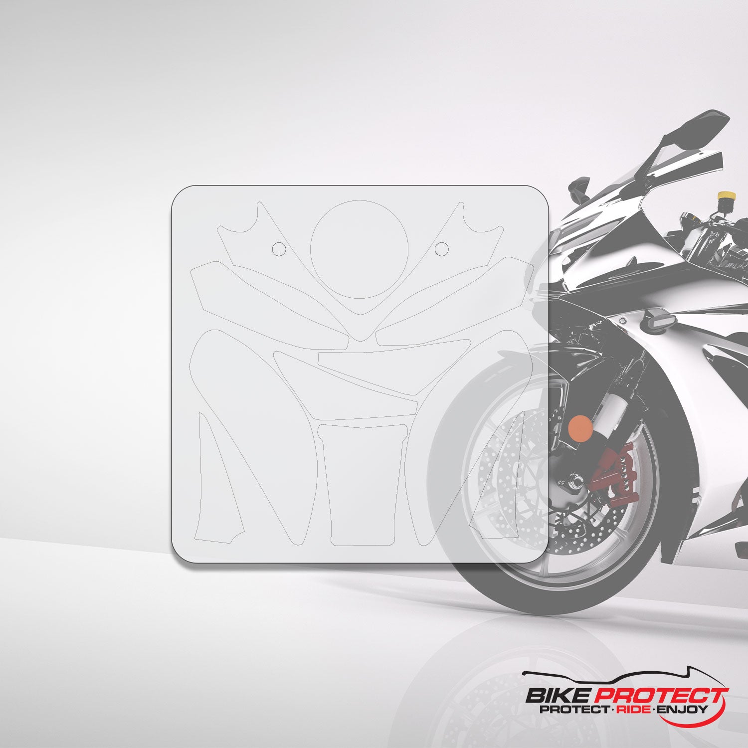 Suzuki Bandit 1200S (2000 - 2004) PPF Paint Protection Film Full Kit