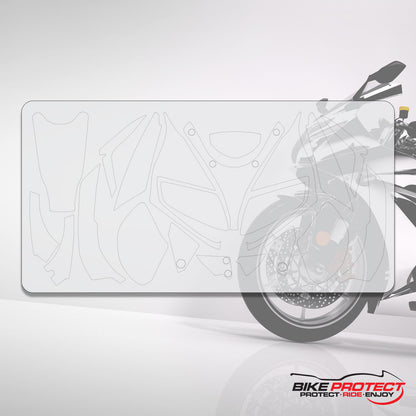 Suzuki SV650S Sport (2008 - 2012) PPF Paint Protection Film Full Kit