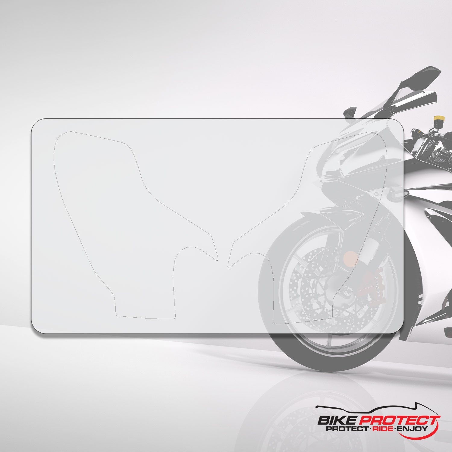 Ducati Monster 696 (2008 - 2012) Bike PPF Paint Protection Film Tank Kit