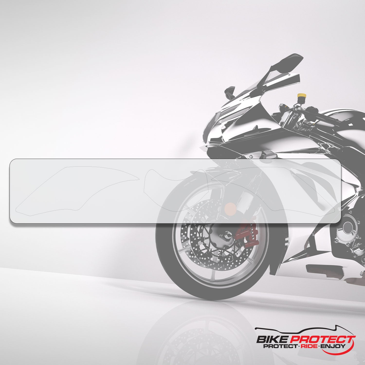 Ducati Multistrada 1200S Touring (2010-2014) Motorcycle PPF Paint Protection Film Tank Kit