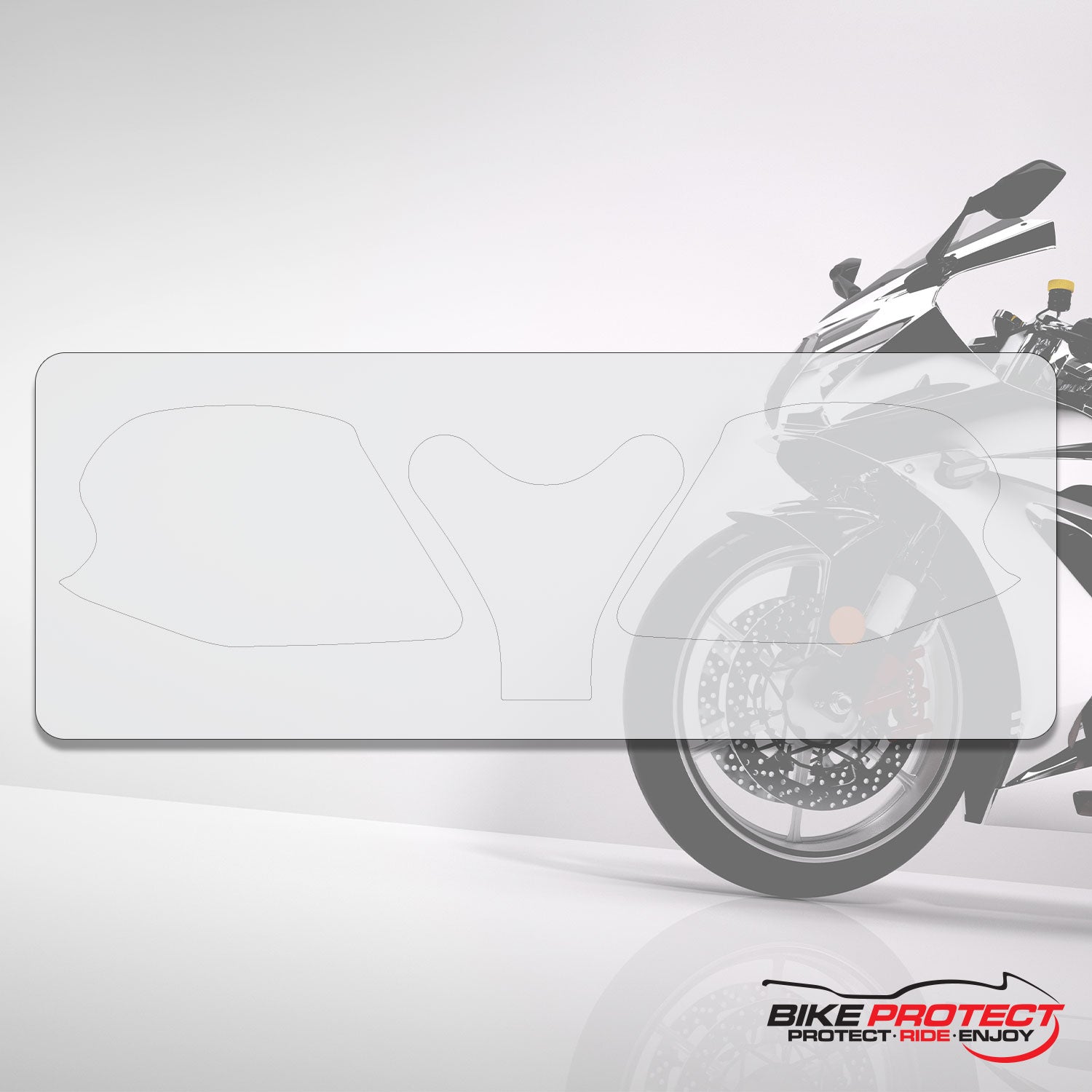 Suzuki GSX-R1000 (2007 - 2008) PPF Paint Protection Film Tank Kit