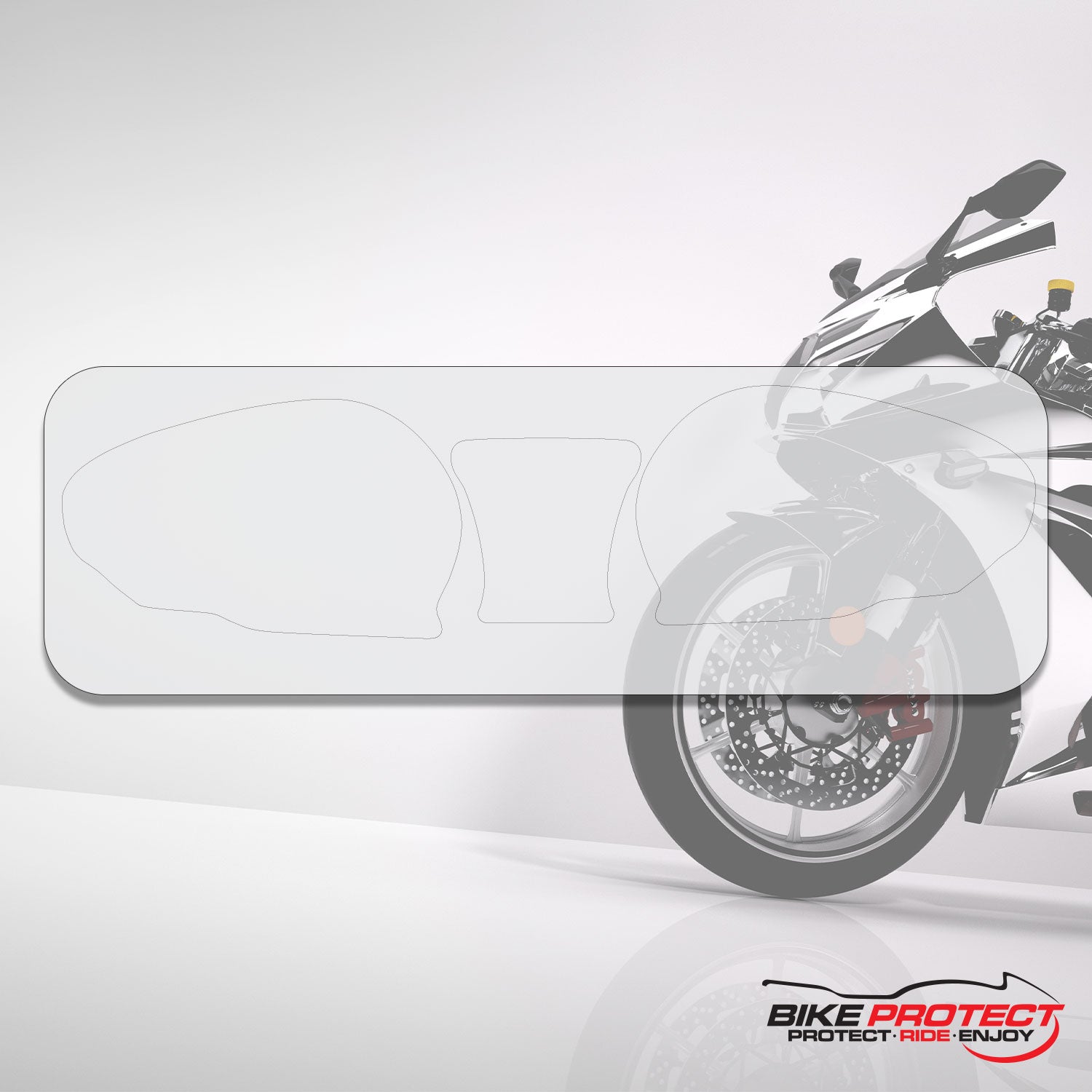 Suzuki GSX-R 600 / 750 (2004 - 2005) PPF Paint Protection Film Tank Kit