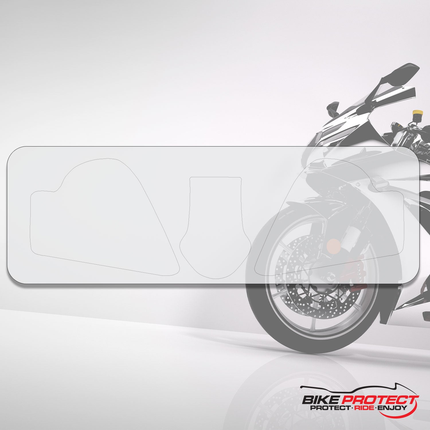 Triumph Daytona 675 (2006 - 2008) PPF Paint Protection Film Tank Kit