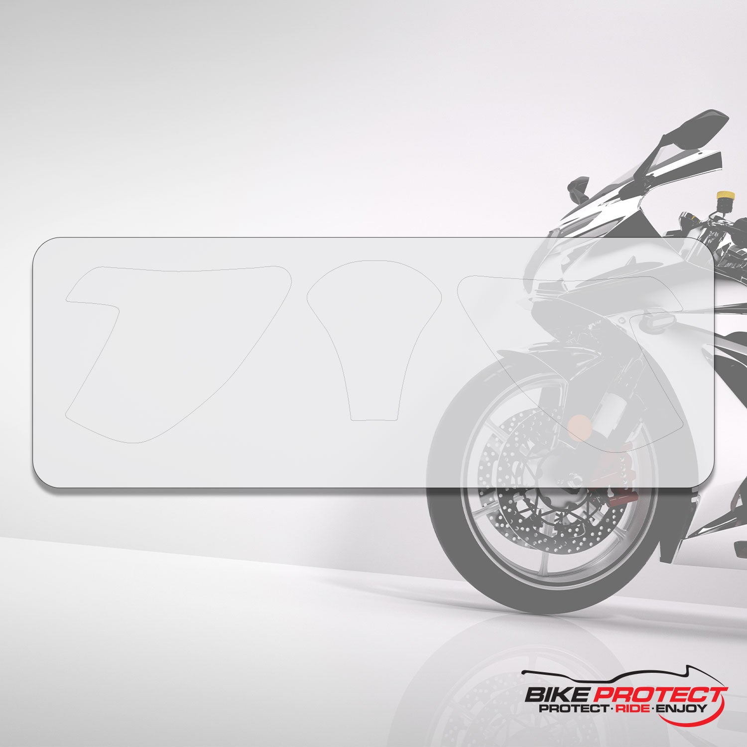 Triumph Daytona 675 (2012 - 2016) PPF Paint Protection Film Tank Kit