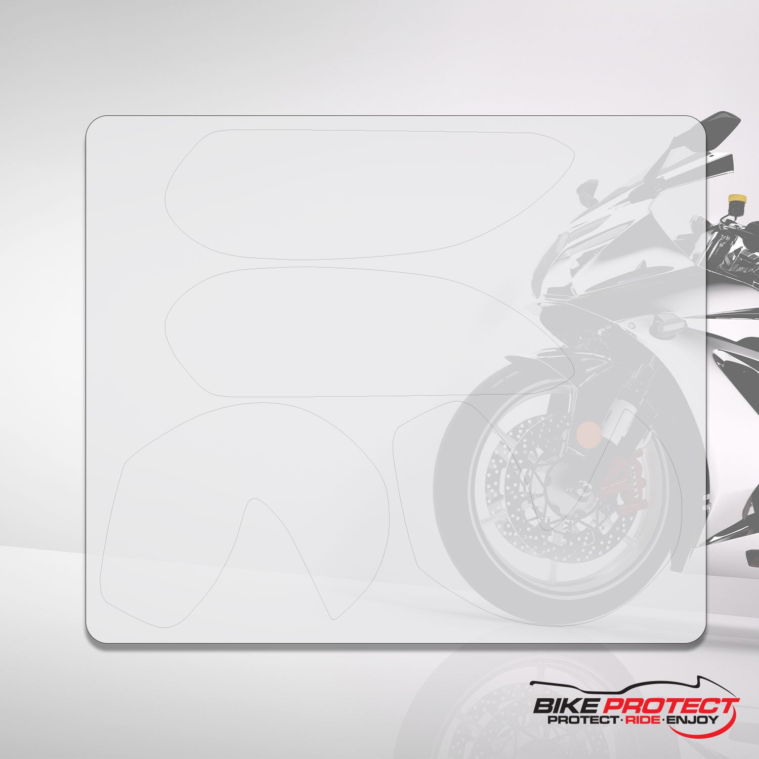 Triumph Bonneville Speedmaster (2007 - 2011) PPF Paint Protection Film Tank Kit