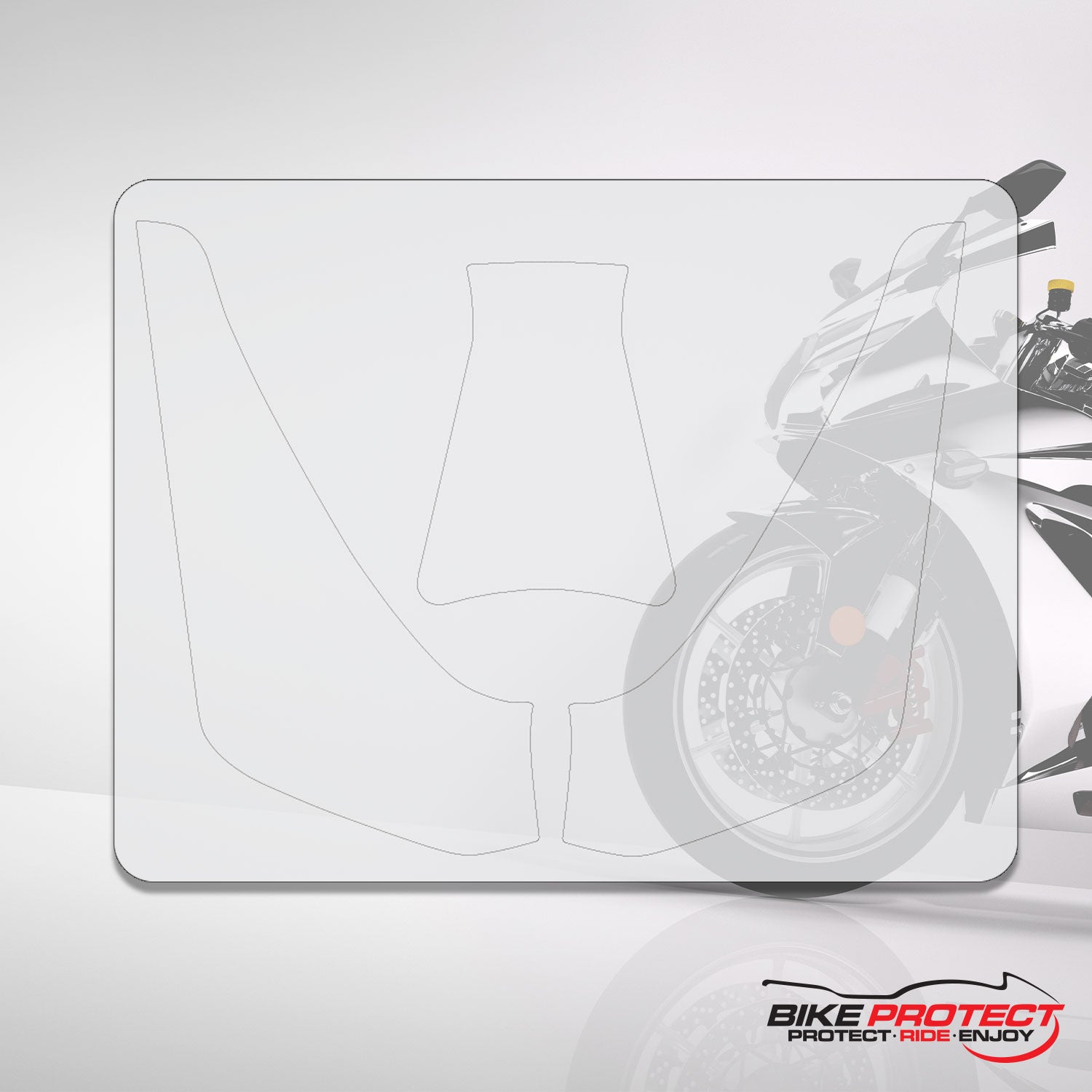 Yamaha XJ6 (2009 - 2015) PPF Paint Protection Film Tank Kit