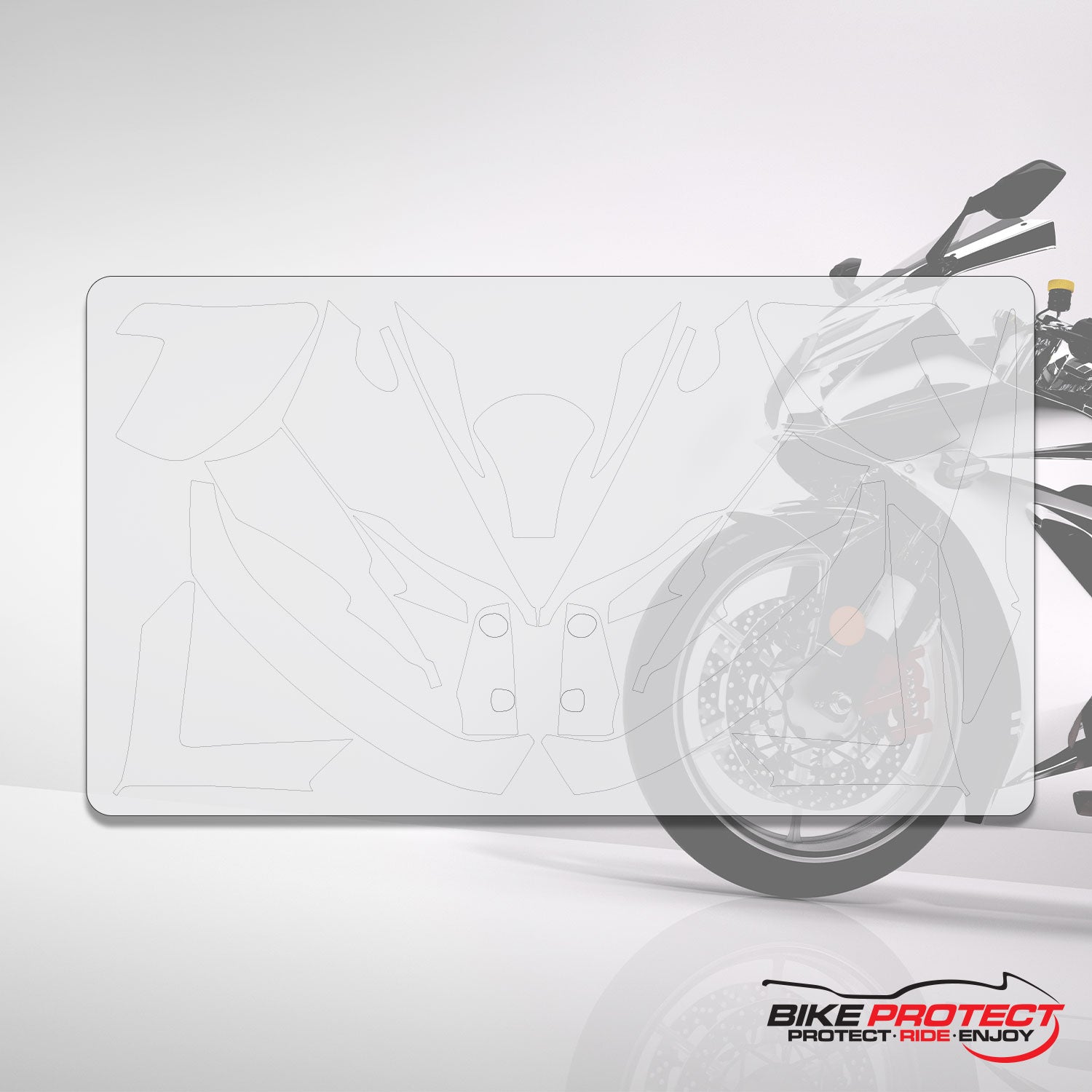 Triumph Daytona 675 (2012 - 2016) PPF Paint Protection Film Full Kit
