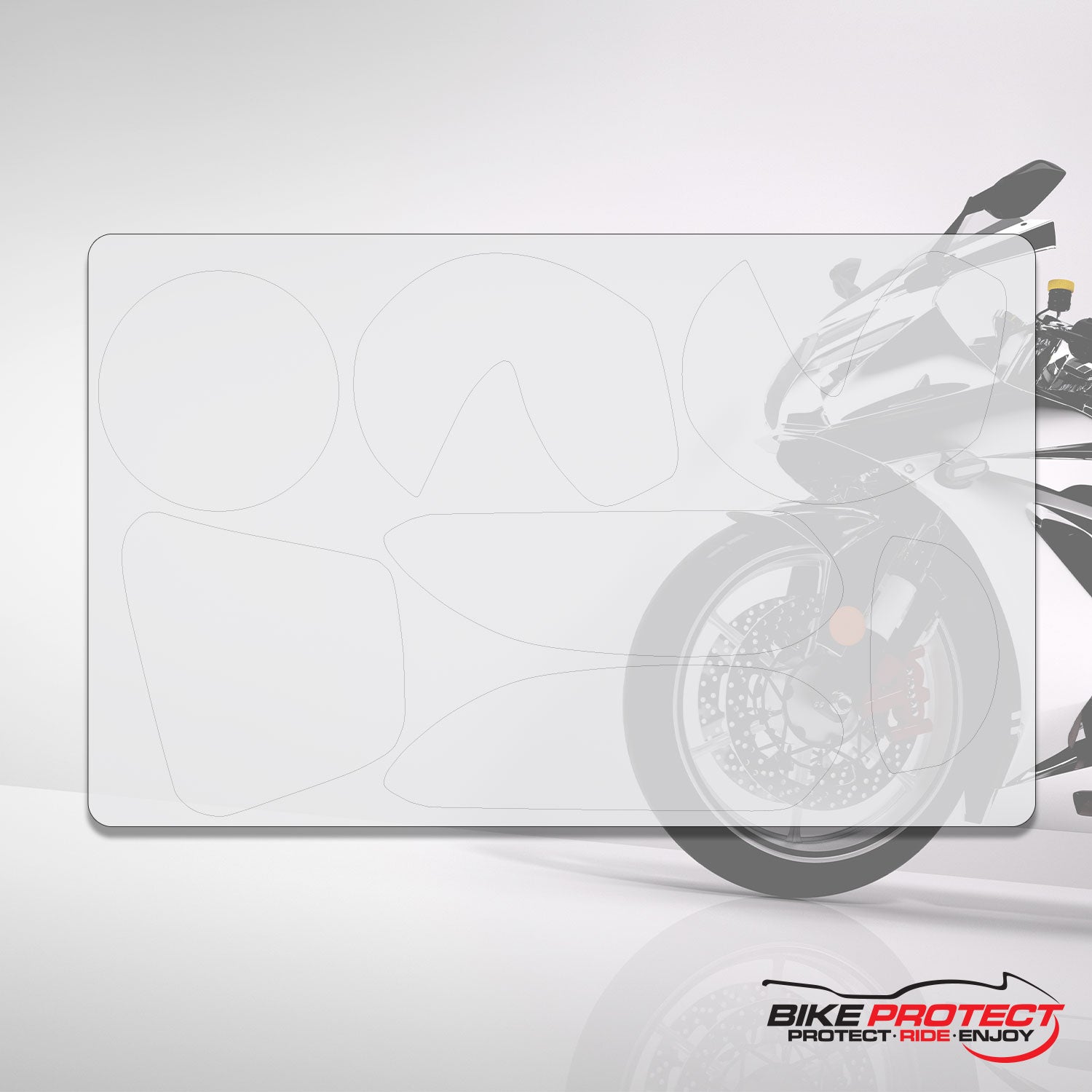 Triumph Bonneville Speedmaster (2007 - 2011) PPF Paint Protection Film Full Kit