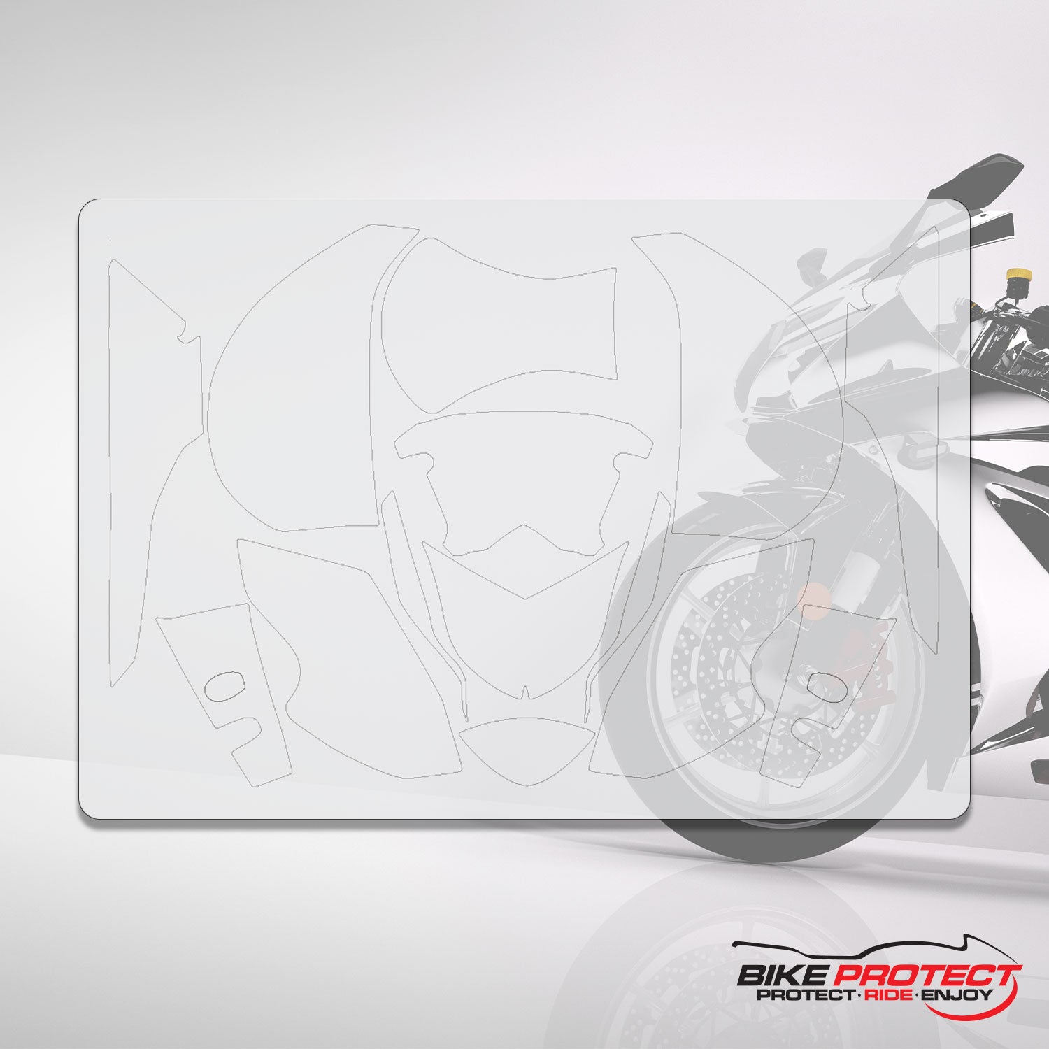 Yamaha FZ8 (2011 - 2018) PPF Paint Protection Film Full Kit
