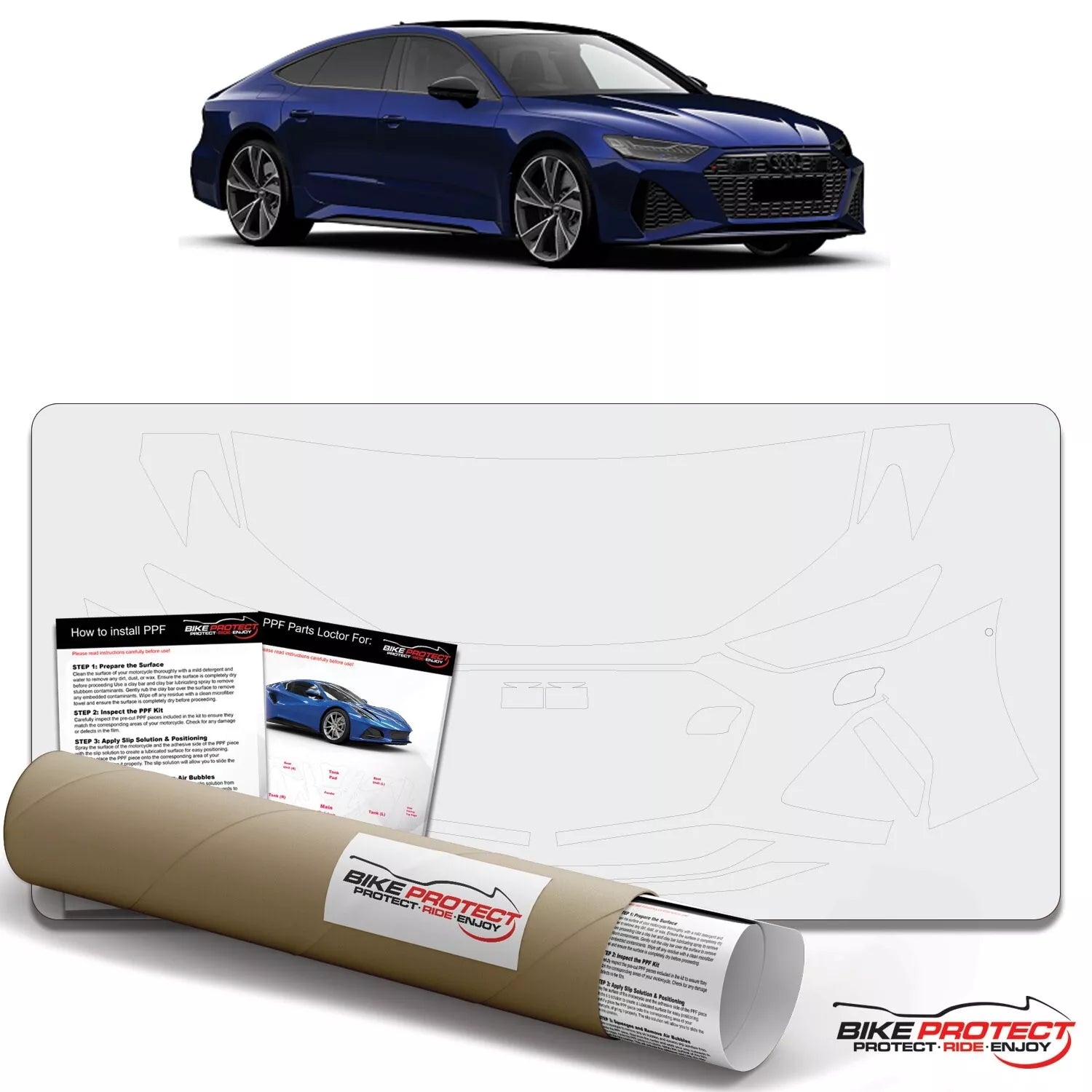 Audi RS7 (2021 - 2025) PPF Paint Protection Film Kit