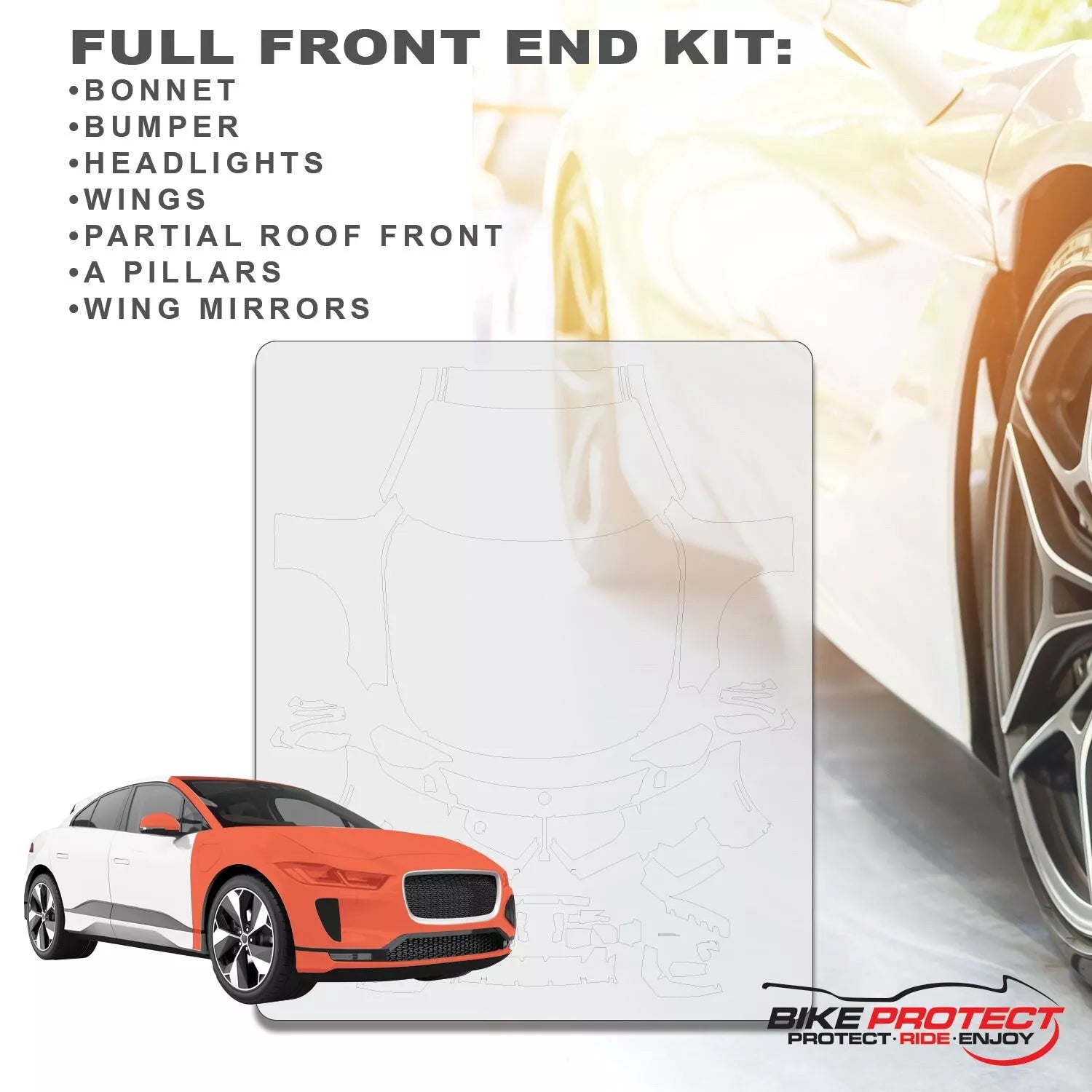 BMW M2 G87 (2022 - 2025) PPF Paint Protection Film Full Front End Kit