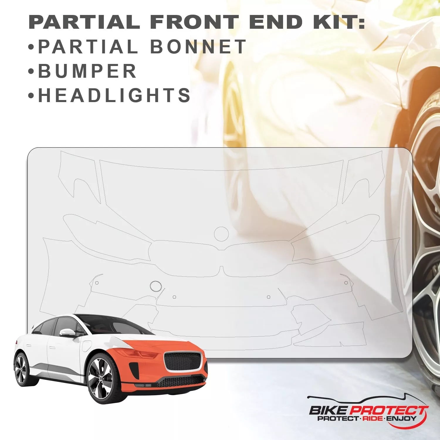 BMW M5 F80 (2018 - 2020) PPF Paint Protection Film Partial Front End Kit