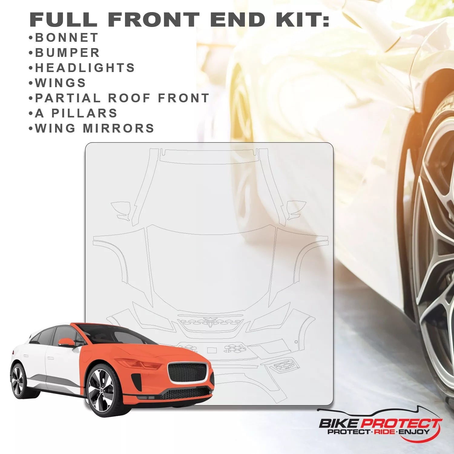 Cupra Alteca (2020 - 2025) PPF Paint Protection Film Full Front End Kit