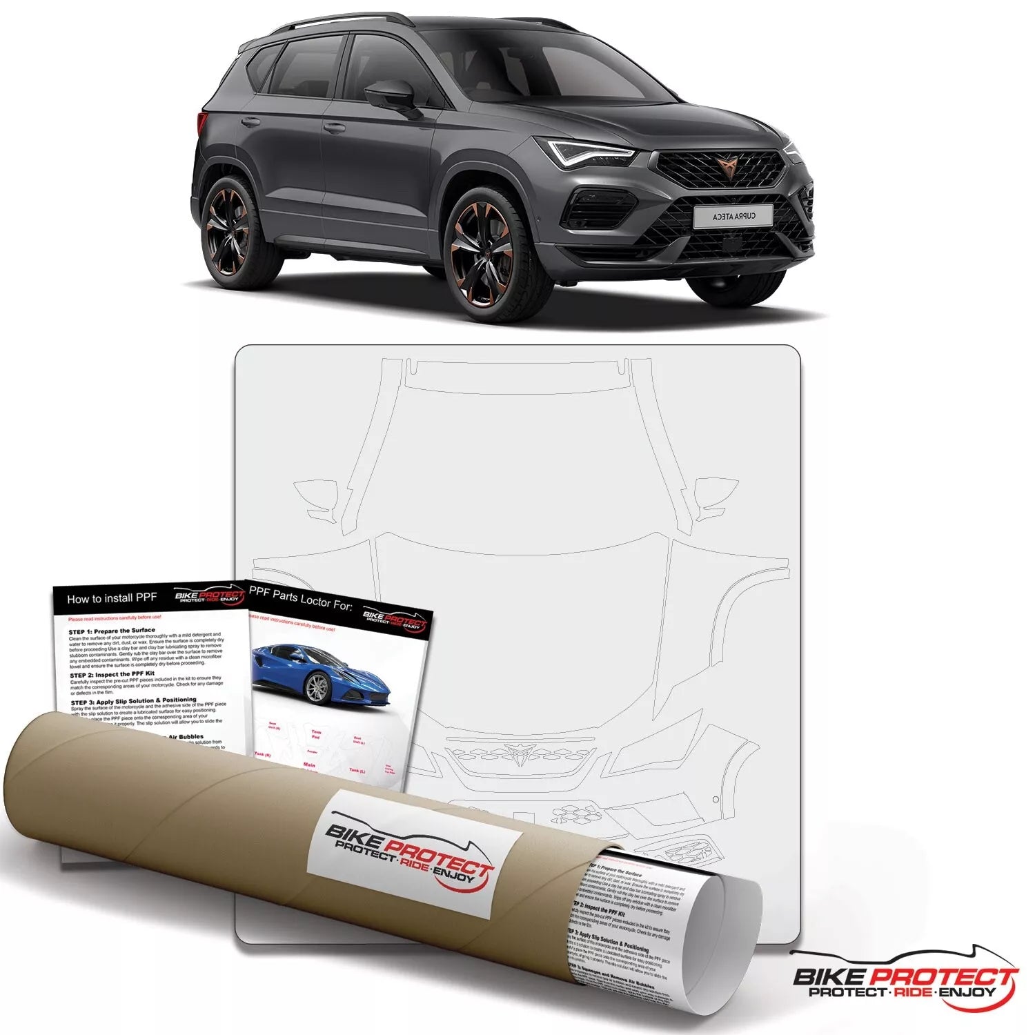 Cupra Alteca (2020 - 2025) PPF Paint Protection Film Kit