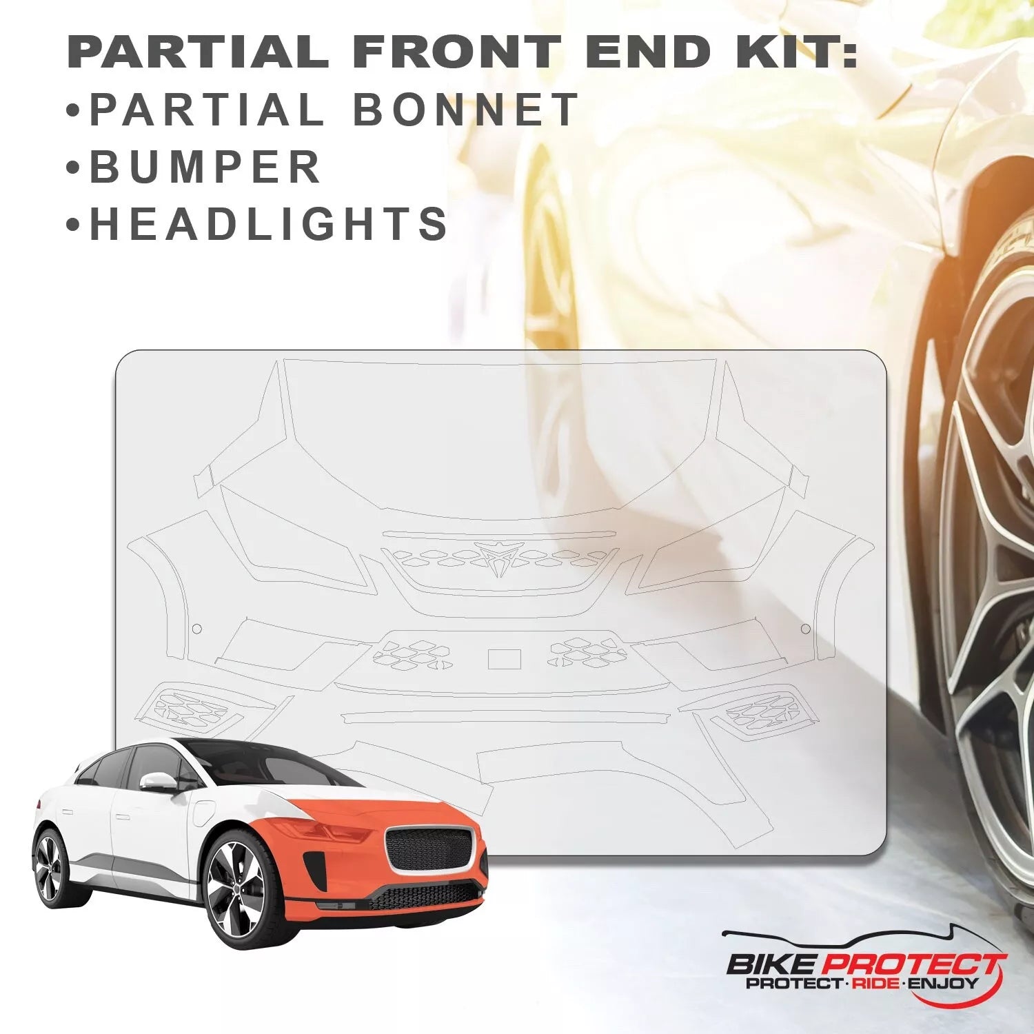 Cupra Alteca (2020 - 2025) PPF Paint Protection Film Partial Front End Kit